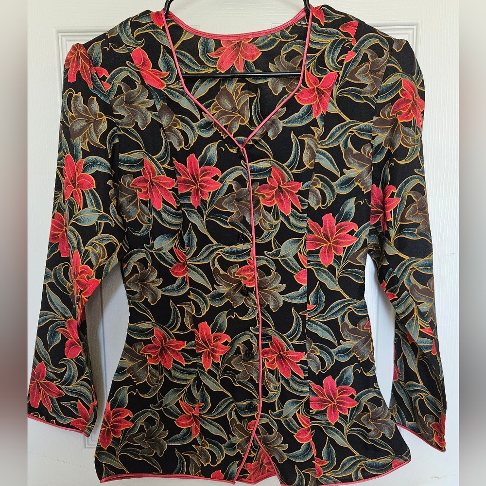 Handmade Vintage Floral Jacket